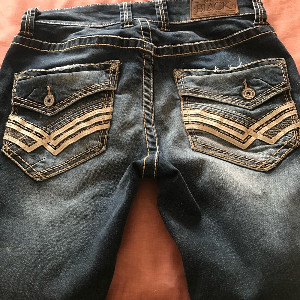 Men’s Buckle Black jeans